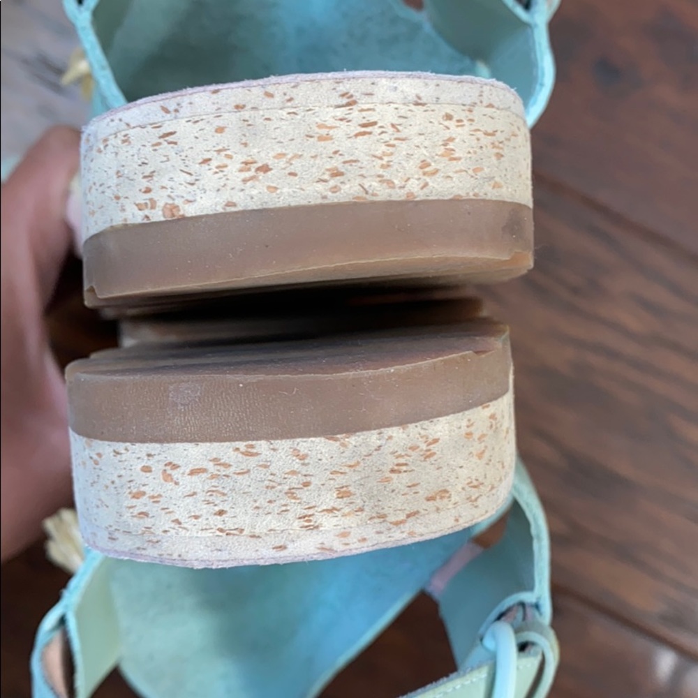 Camper Twins Leather Sandals - Picture 9 of 12